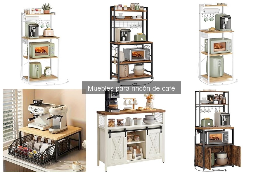 Alternativas innovadoras para muebles de rincón de café