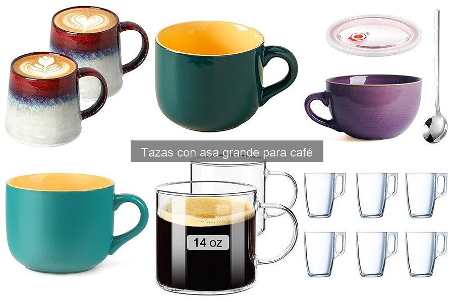 Beneficios de las tazas con asa grande para café