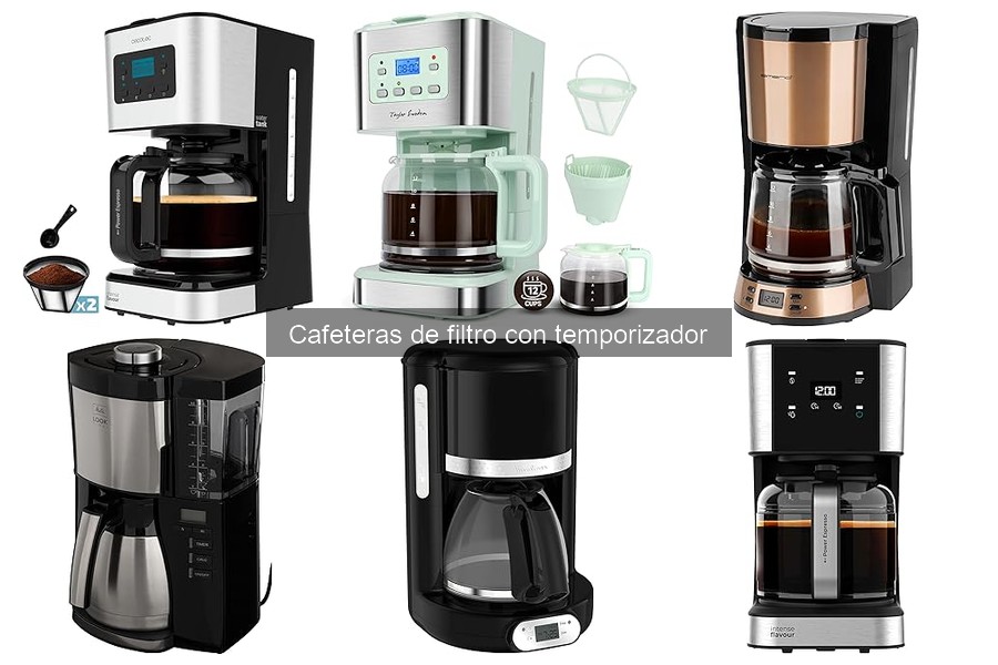Beneficios de programar el temporizador en cafeteras de filtro