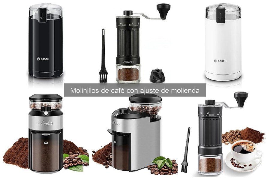 Beneficios de un molinillo de café con ajuste de molienda