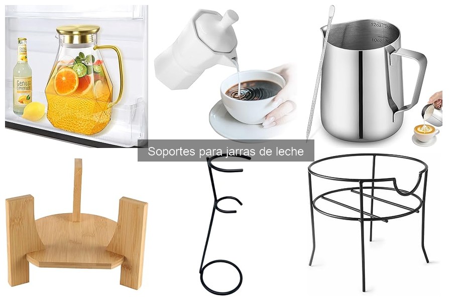 Beneficios de usar un soporte para jarras de leche en casa