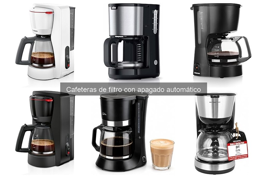 Cafeteras de Filtro con Apagado Automático: Beneficios y Funcionamiento