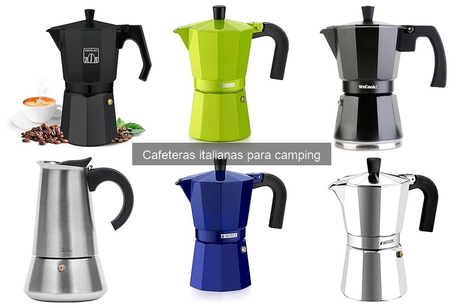 Capacidades de café: comparativa de cafeteras italianas