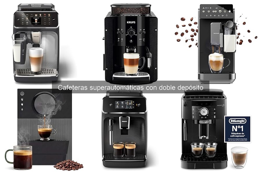 Características de las Cafeteras Superautomáticas con Doble Depósito