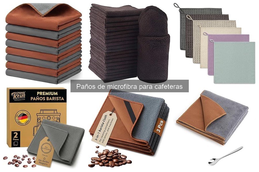 Cómo Elegir el Paño de Microfibra Perfecto para Cafeteras