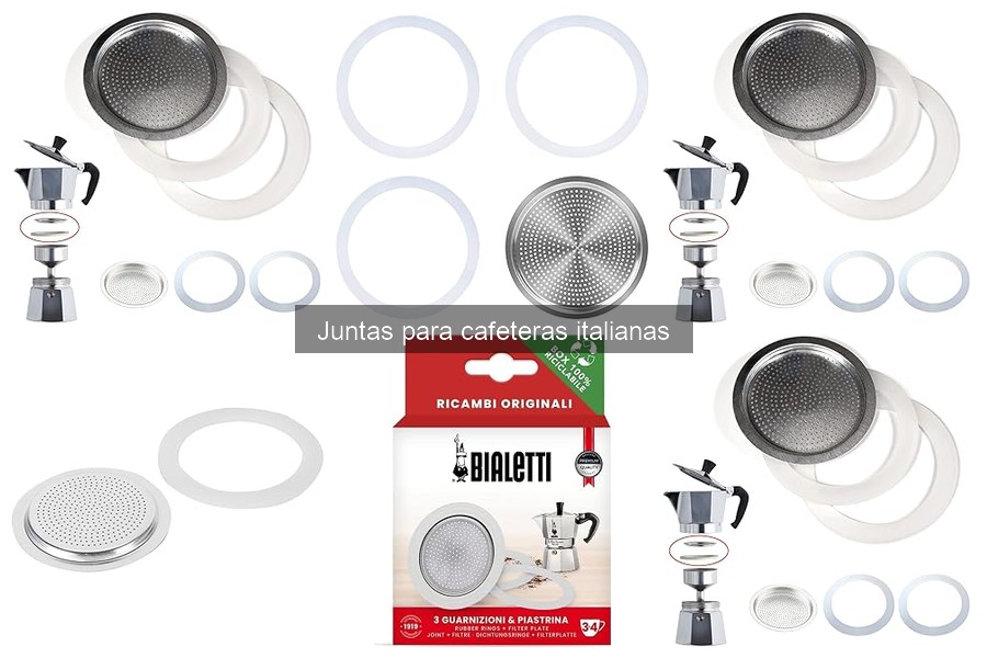 Cómo elegir la junta perfecta para tu cafetera italiana
