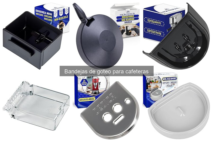 Cómo elegir la mejor bandeja de goteo para tu cafetera