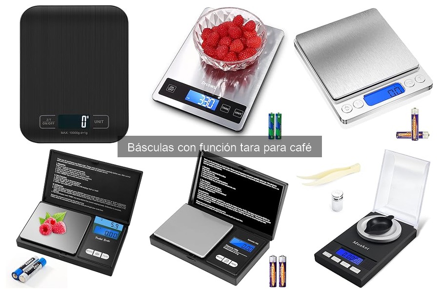 Cómo elegir la mejor báscula con tara para café