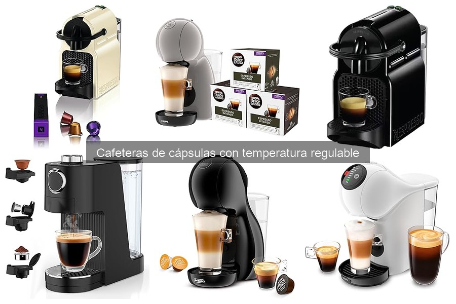 Cómo elegir la mejor cafetera de cápsulas con temperatura regulable