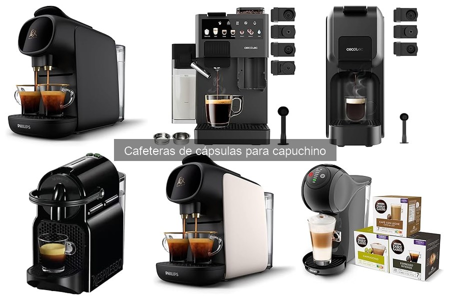 Cómo elegir la mejor cafetera de cápsulas para capuchino