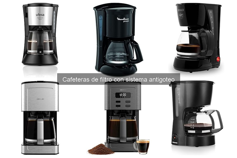 Cómo elegir la mejor cafetera de filtro antigoteo