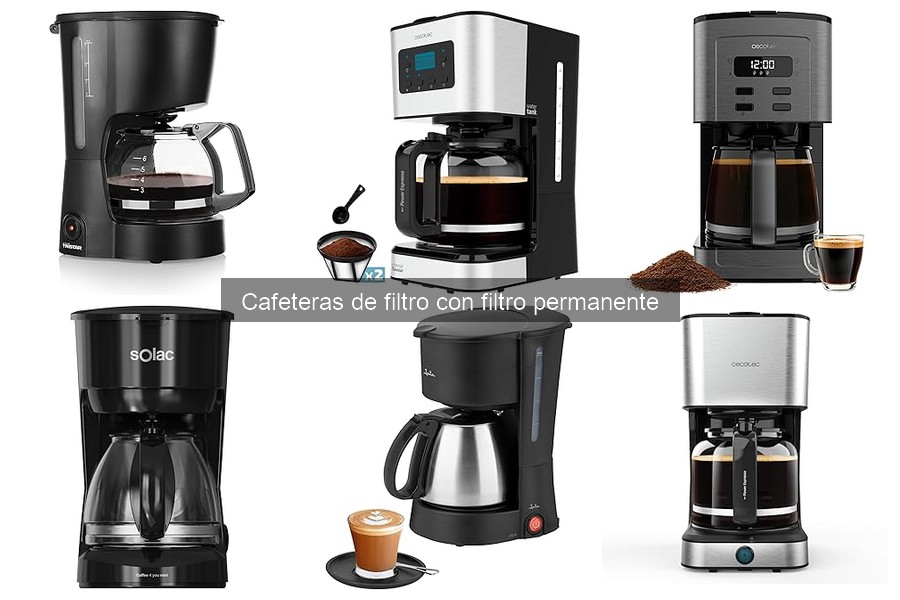 Cómo elegir la mejor cafetera de filtro con filtro permanente
