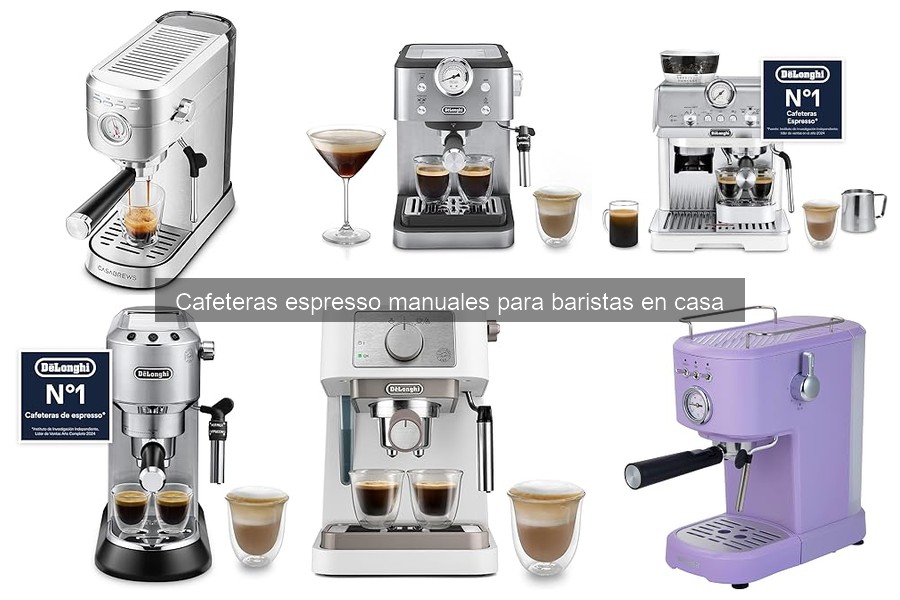 Cómo elegir la mejor cafetera espresso manual para baristas en casa