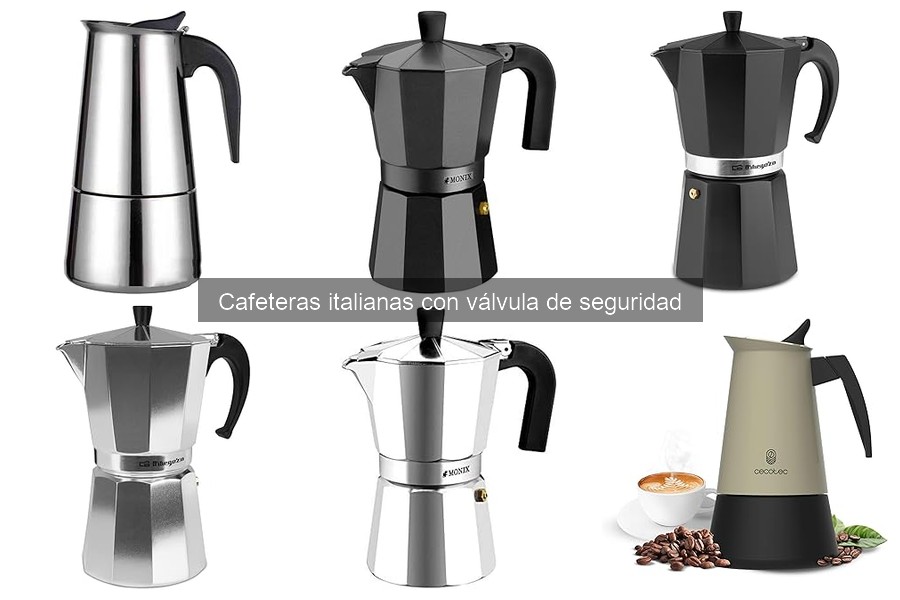 Cómo Elegir la Mejor Cafetera Italiana con Válvula de Seguridad