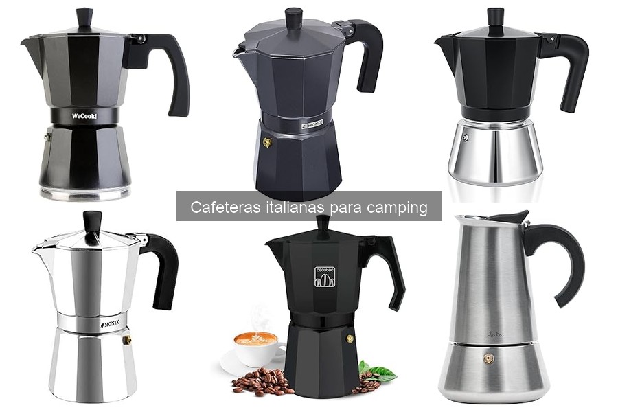 Cómo elegir la mejor cafetera italiana para camping