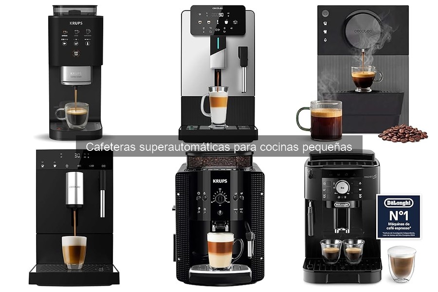 Cómo elegir la mejor cafetera superautomática para cocinas pequeñas
