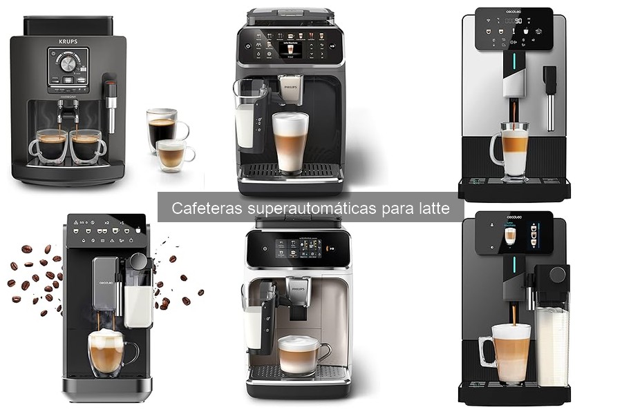 Cómo elegir la mejor cafetera superautomática para latte
