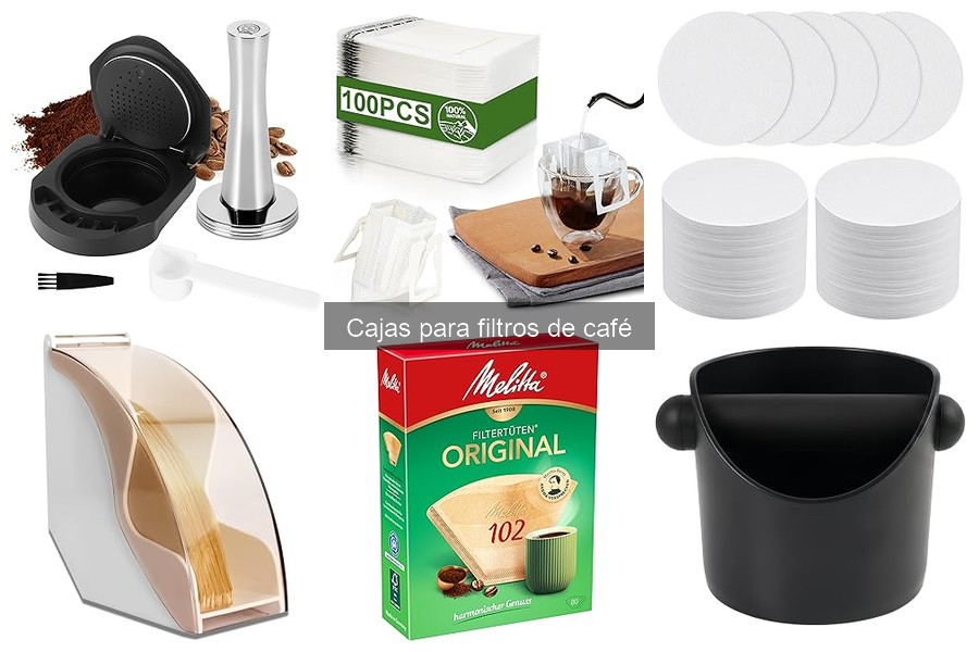 Cómo elegir la mejor caja para filtros de café según tu estilo