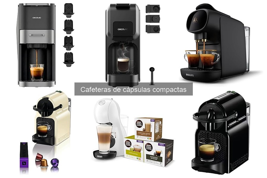 Cómo elegir una cafetera de cápsulas compacta eficazmente
