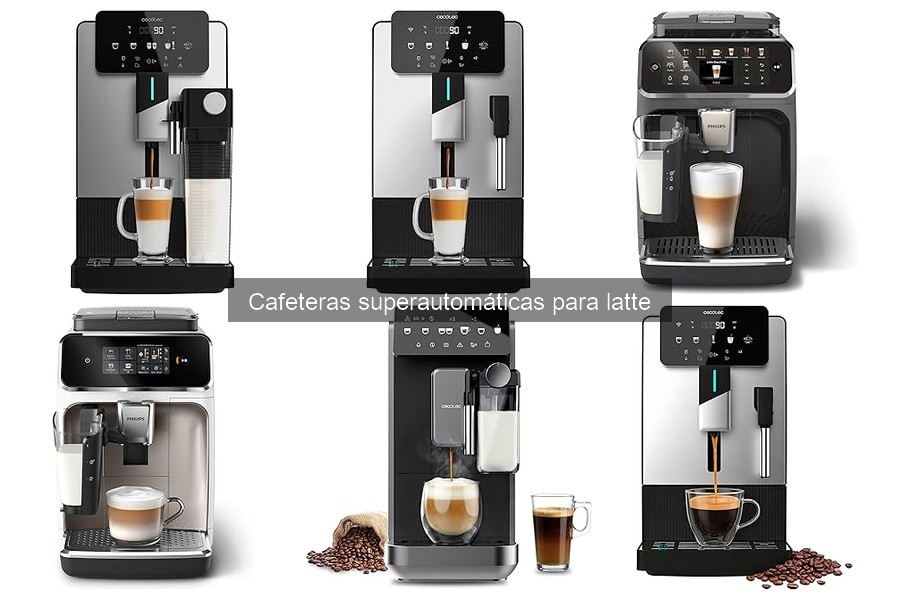 Cómo hacer un latte con cafeteras superautomáticas
