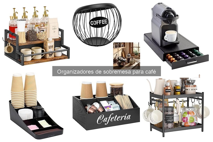 Cómo hacer un organizador de sobremesa para café DIY
