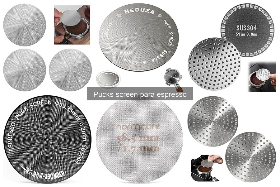 Cómo limpiar los pucks screen para espresso y alargar su vida