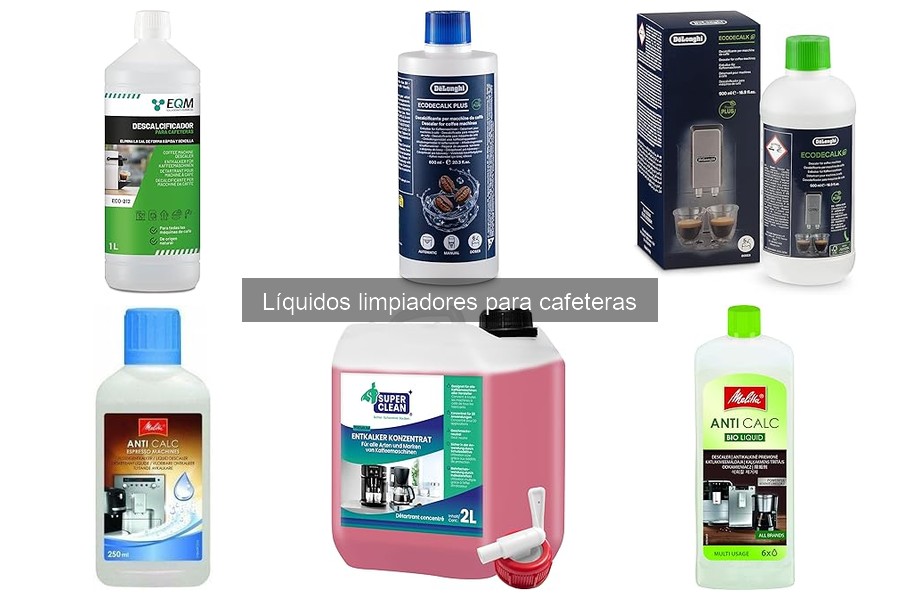 Cómo Limpiar Tu Cafetera con Líquido Limpiador Eficazmente
