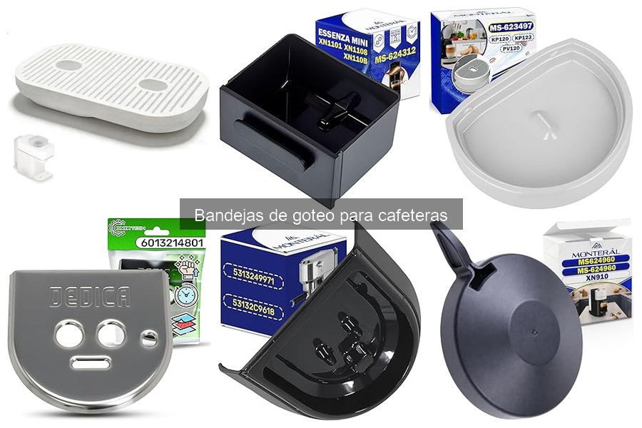 Cómo limpiar y mantener bandejas de goteo de cafeteras