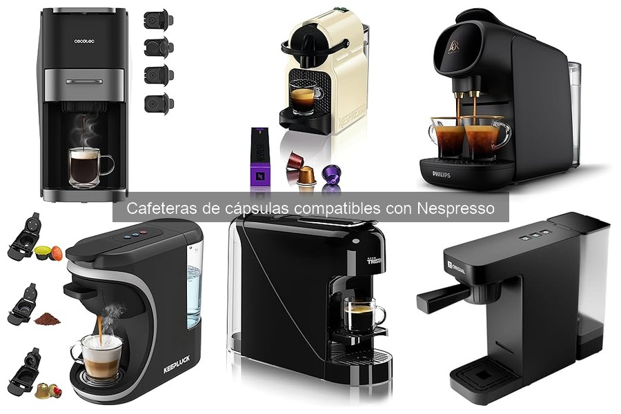 Cómo limpiar y mantener cafeteras de cápsulas Nespresso