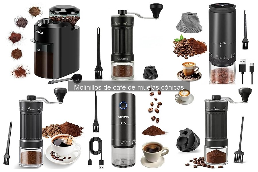 Cómo limpiar y mantener molinillos de café de muelas cónicas