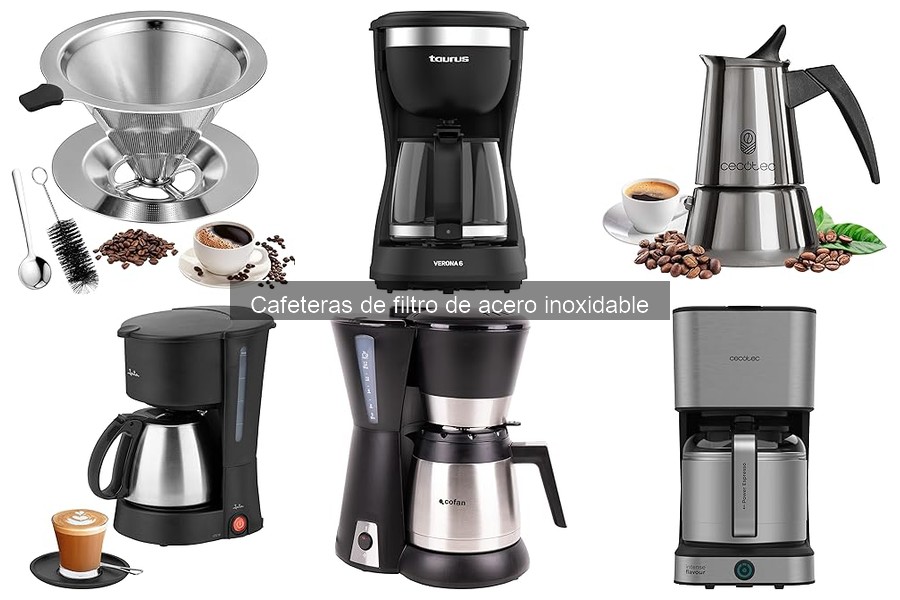 Cómo limpiar y mantener tu cafetera de filtro de acero inoxidable