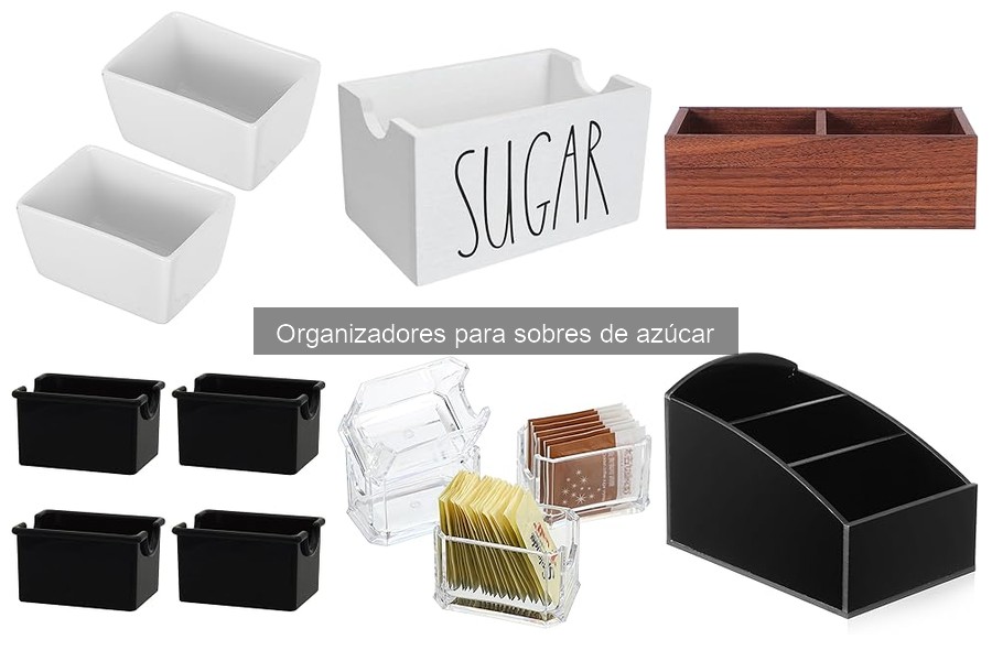 Cómo limpiar y mantener tu organizador para sobres de azúcar