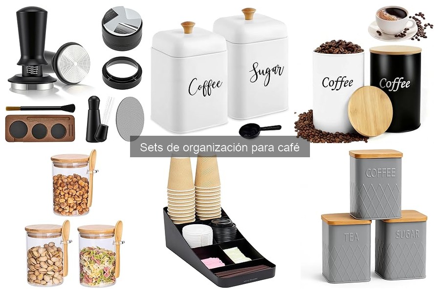 Cómo organizar el café con un set de organización eficaz