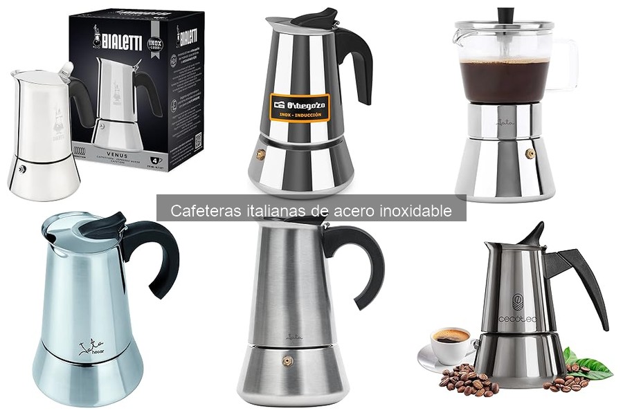 Cómo preparar café perfecto con cafetera italiana de acero inoxidable
