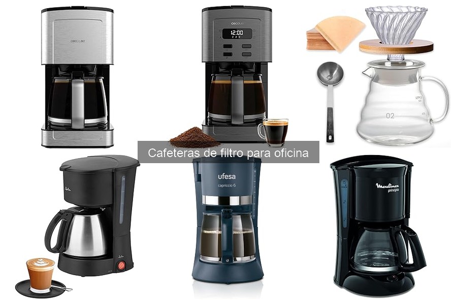 Cómo preparar café perfecto en oficina con cafetera de filtro