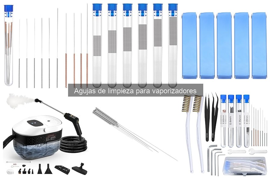 Cómo usar agujas de limpieza para vaporizadores correctamente