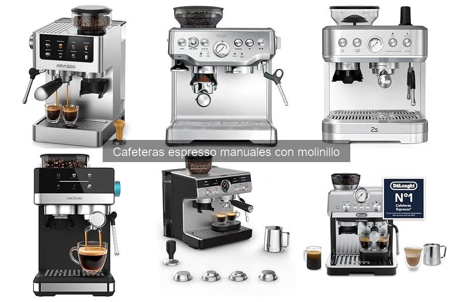 Cómo usar cafetera espresso manual con molinillo - Guía