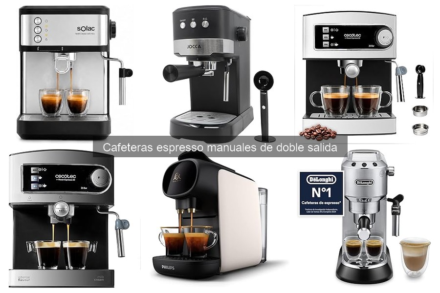 Cómo usar cafetera espresso manual doble salida: guía práctica