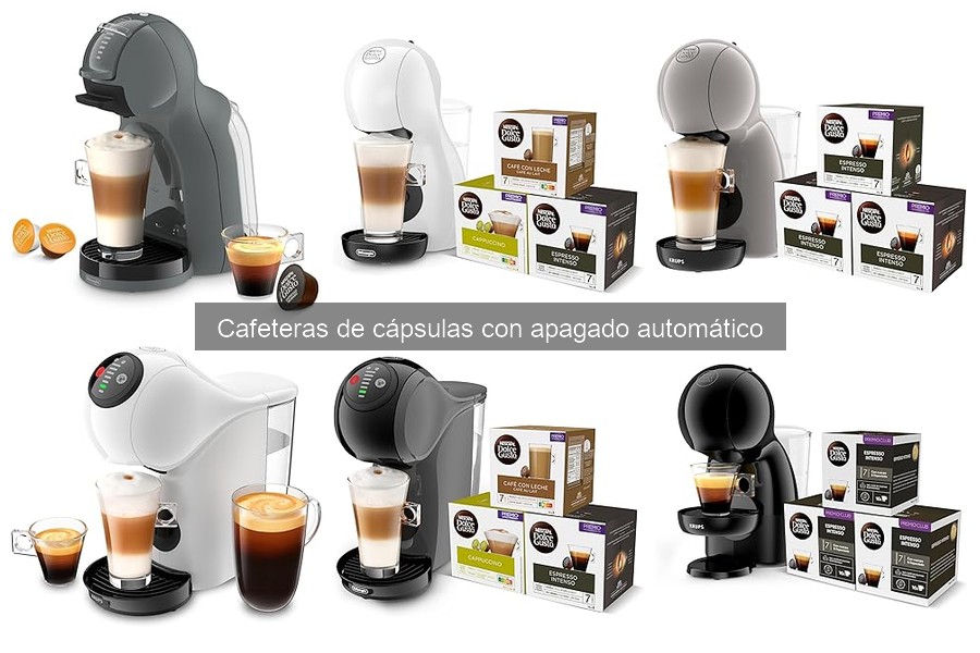 Cómo usar cafeteras de cápsulas con apagado automático