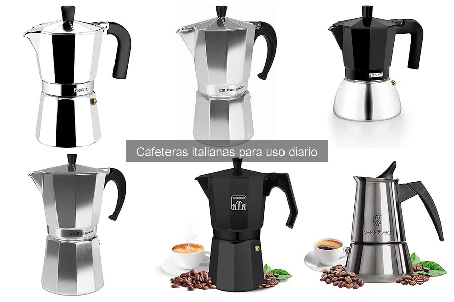 Cómo usar correctamente una cafetera italiana para el mejor café