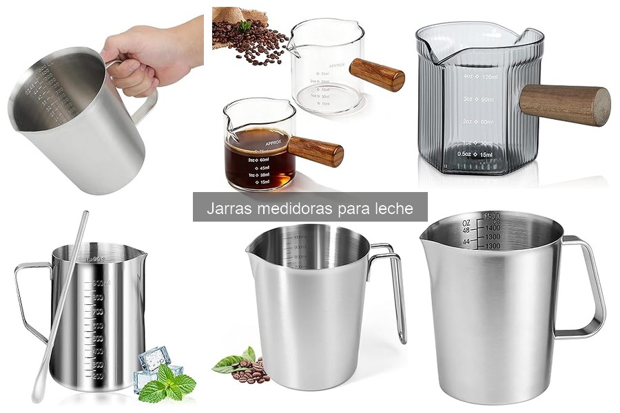 Cómo usar correctamente una jarra medidora para leche