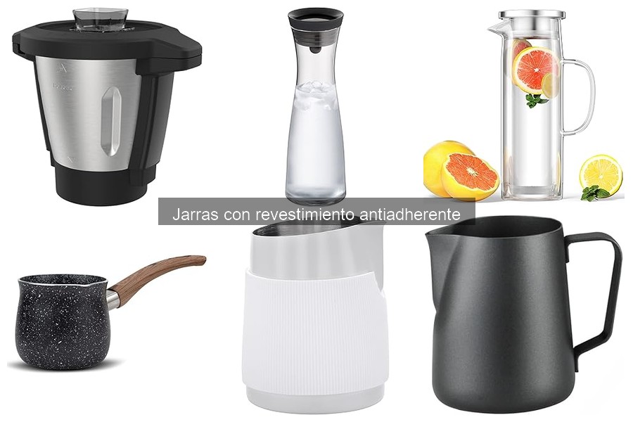 Cómo usar jarras con revestimiento antiadherente correctamente