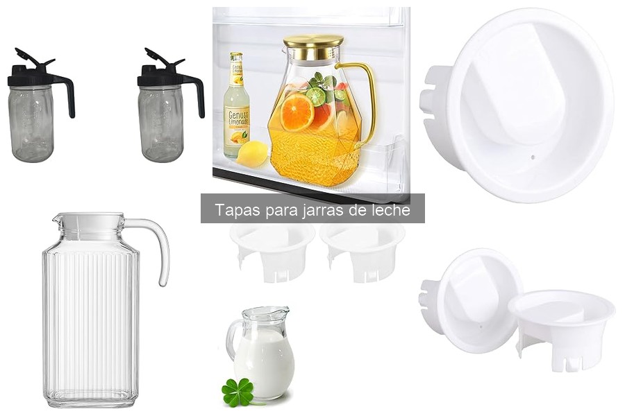 Cómo Usar Tapas para Jarras de Leche de Forma Efectiva
