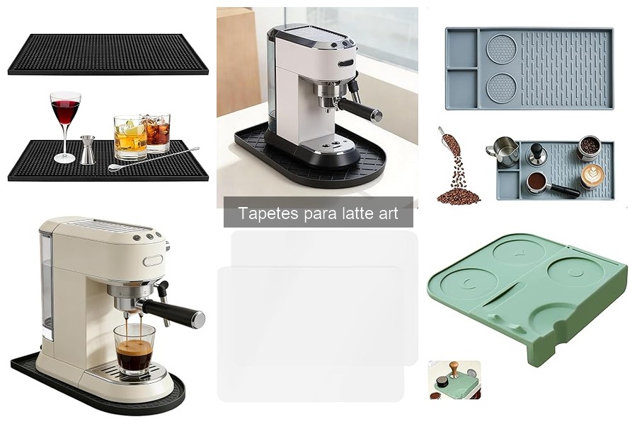 Cómo usar tapetes para latte art: técnicas y consejos