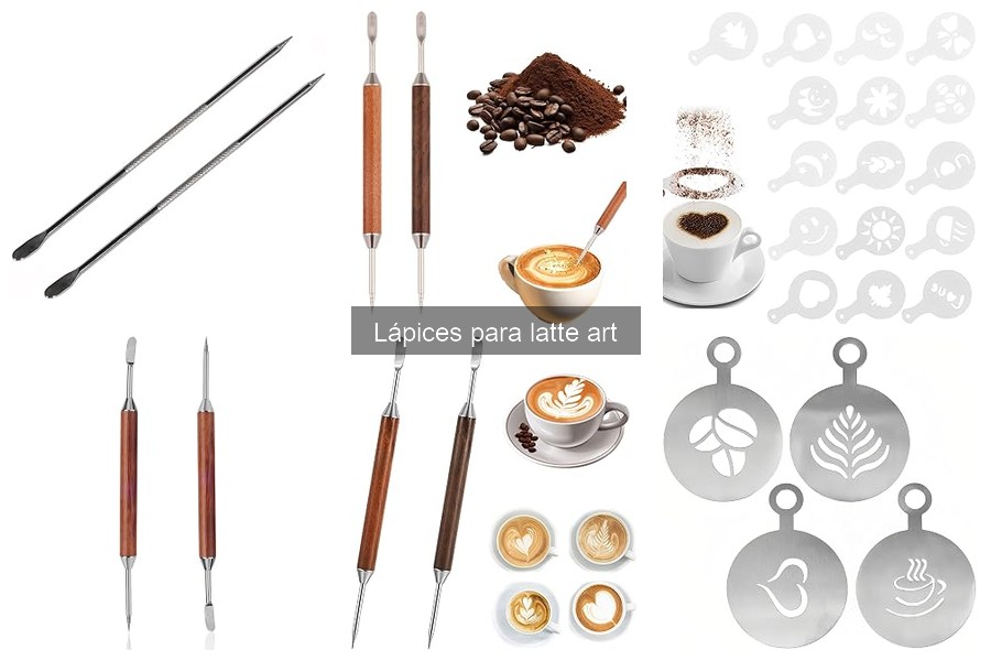Cómo usar un lápiz para latte art: técnicas efectivas