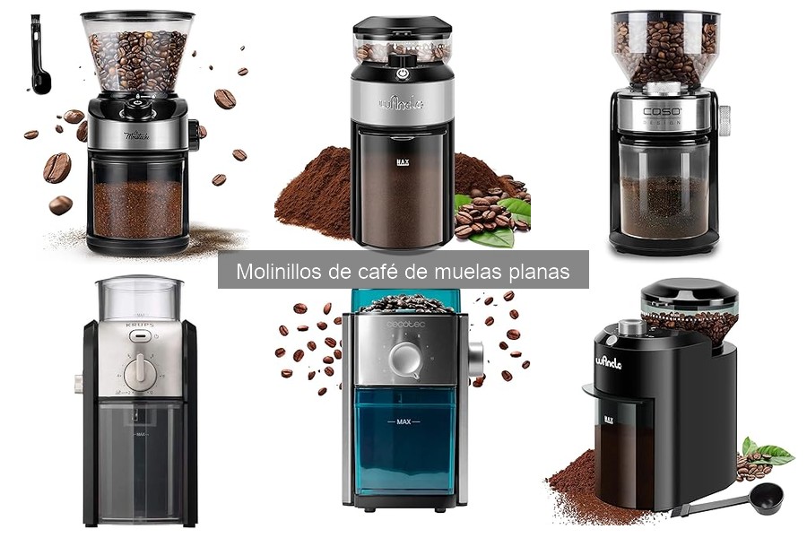 Cómo usar un molinillo de café de muelas planas