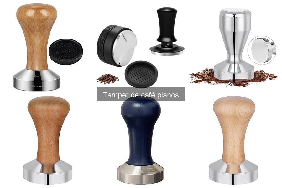 Cómo usar un tamper de café plano: guía para baristas