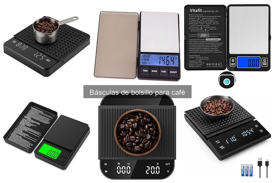 Cómo usar una báscula de bolsillo para preparar café