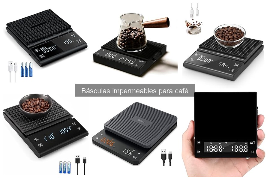 Cómo usar una báscula impermeable para preparar café