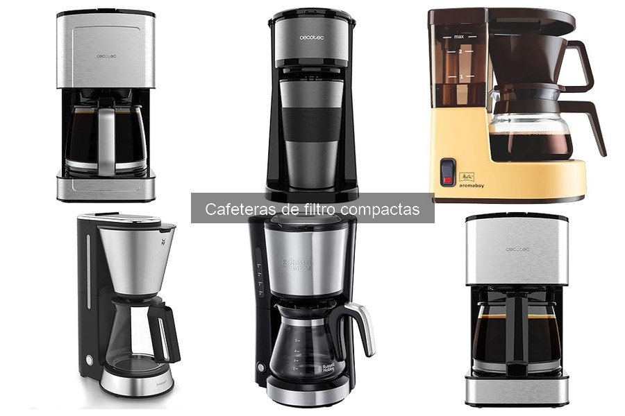 Cómo usar una cafetera de filtro compacta fácilmente